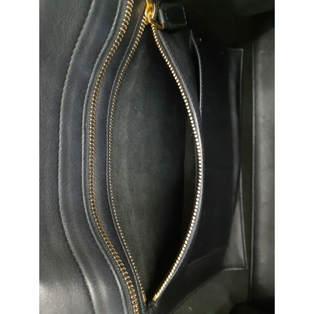 SAINT LAURENT PARIS Monogram Cabas 2way Leather HandBag - Picture 8 of 9